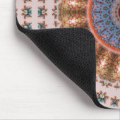 Bruin Mandala-wiel... Muismat (Hoek)