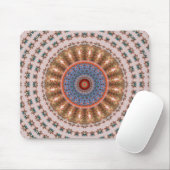 Bruin Mandala-wiel... Muismat (Met muis)