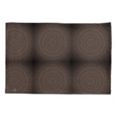 Bruin Mandela Design HAMbyWG Pillow Hoesjes Kussensloop (Achterkant-Links)