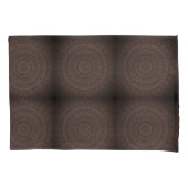 Bruin Mandela Design HAMbyWG Pillow Hoesjes Kussensloop (Voorkant-Links)