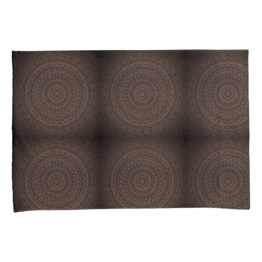 Bruin Mandela Design HAMbyWG Pillow Hoesjes Kussensloop (Voorkant-Rechts)