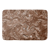 Bruin Marmer abstract Badmat (Voorkant)