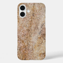 Bruin marmer gedraaid -aanpassingen voor alle geva iPhone 16 plus hoesje