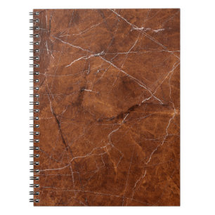 Bruin Marmer Glanzend: Luxe Textuur Achtergrond Notitieboek