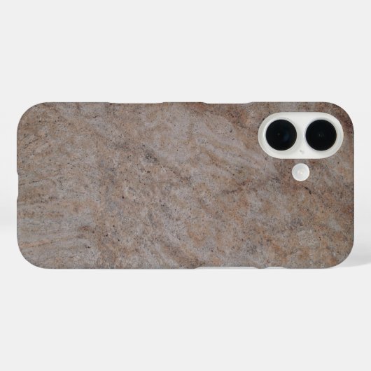 Bruin marmer wervelend Hoesje (Achterkant (horizontaal))