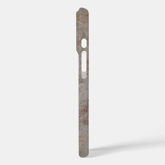 Bruin marmer wervelend Hoesje (Achterkant / Links)