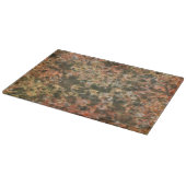 Bruin marmeren patroon snijplank cadeau (Hoek)