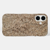 Bruin marmeren telefoonhoes met werveling Case-Mate iPhone case (Achterkant (horizontaal))