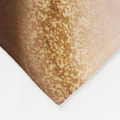 Bruin marmeren textuur: abstract vocht fleece deken (Hoek)