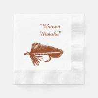 Bruin Matuka-wimpel, vliegenvisserij, vliegende ku