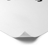 Bruin meisje Ballerina met Poster van Citaat (Hoek)