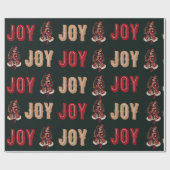 Bruin Meisje Notenkraker Wrapping Papier (Vlak)