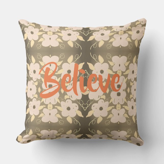 bruin met perforaat kussen (Voorkant)