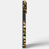 Bruin Micro Camo iPhone 13 Pro Max Hoesje (Achterkant / Rechts)