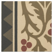 Bruin Middeleeuws patroon decoratief Stof (Close Up)