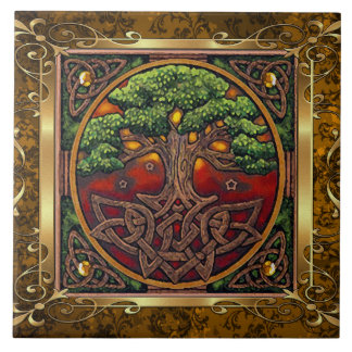 bruin middeleeuwse Witchcraft Ritual Offerte Tegeltje