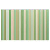 Bruin, Mint Cream en Forest Green Lines Stof (Yard (91,4 cm))