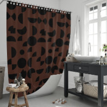 Bruin Modern Elegant Geometrisch Tribal