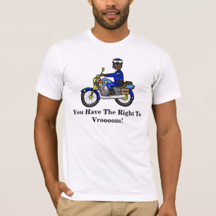 Bruin Motorcycle Cop T-shirt