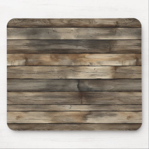 Bruin namaak hout muismat
