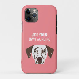 Bruin-neergeslagen Dalmatische Hoesje-Mate iPhone Case-Mate iPhone Case