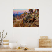 Bruin Not Bunny Turned the Leaders,1924 by Russell Poster (Keuken)