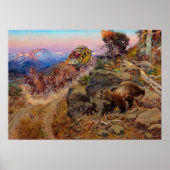 Bruin Not Bunny Turned the Leaders,1924 by Russell Poster (Voorkant)