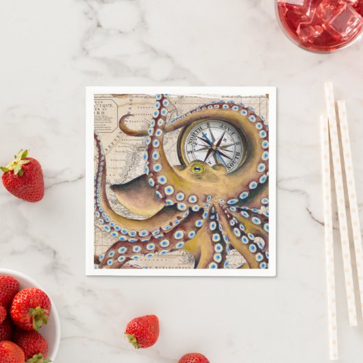 Bruin octopus  Map Compass Servet (Insitu)