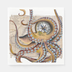 Bruin octopus  Map Compass Servet
