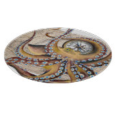Bruin octopus  Map Compass Snijplank (Hoek)