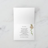 Bruin Oerwoud Safari Dieren gefilmd Hartelijk dank Bedankkaart (Binnen)