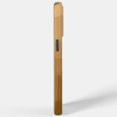 Bruin ombre geometrisch mesh patroon Monogram Case-Mate iPhone Case (Achterkant / Rechts)