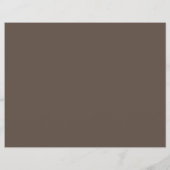 Bruin ombre Stripes, schilder en decorator Flyer (Achterkant)