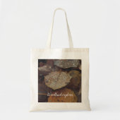 Bruin omgevallen bladeren na regen tote bag (Voorkant)