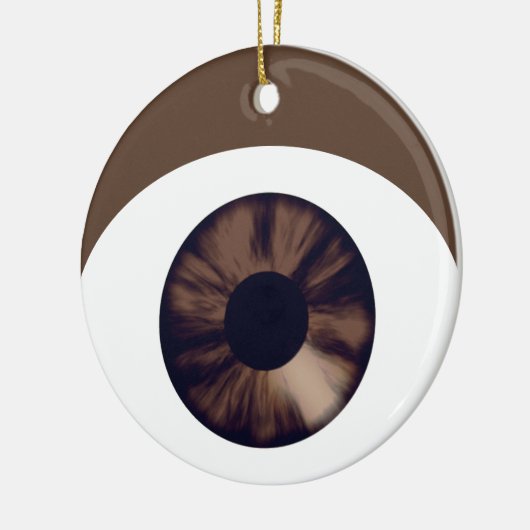 Bruin oog Ornament (Links)