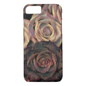 Bruin, oranje, gouden rozen iPhone/iPad-draagtas Case-Mate iPhone Case (Achterkant)