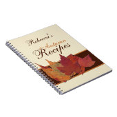 Bruin Oranje, met roestvrij papier gedroogd leder Notitieboek (Rechterzijde)