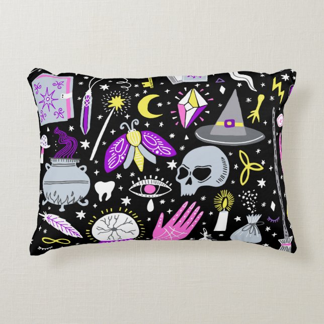  bruin-oranje tartan plaid. accent kussen (Voorkant)