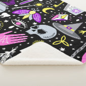  bruin-oranje tartan plaid. sherpa deken (3/4)