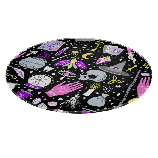  bruin-oranje tartan plaid. snijplank (Hoek)