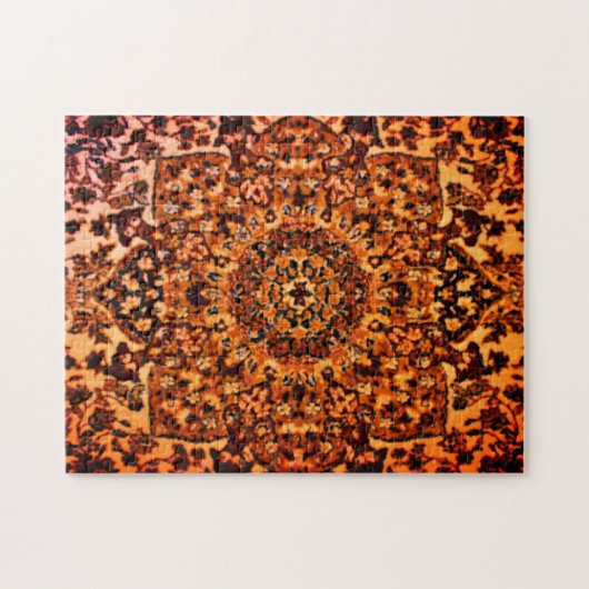 Bruin Oriental Rug Legpuzzel (Horizontaal)