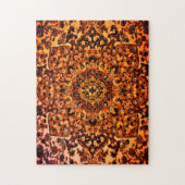 Bruin Oriental Rug Legpuzzel (Verticaal)