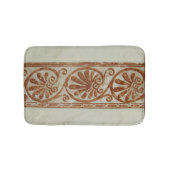 Bruin-ornamentegrens Middellandse Zee Badmat (Voorkant)