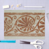 Bruin-ornamentegrens Middellandse Zee Tissuepapier (Craft)