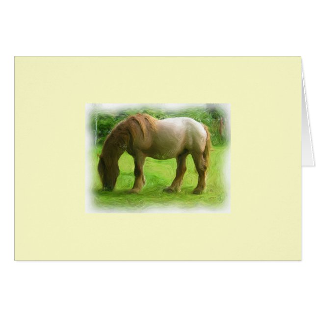 Bruin paard (Voorkant Horizontaal)