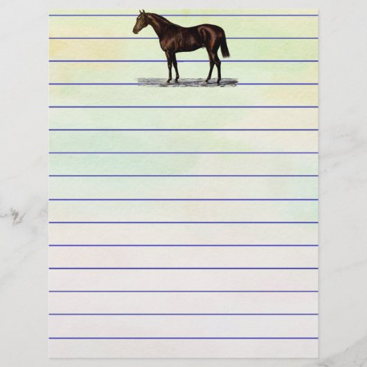 Bruin paard (Voorkant)