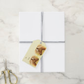 Bruin Paard Dierenpak van Gift Labels Cadeaulabel (Met Touw)