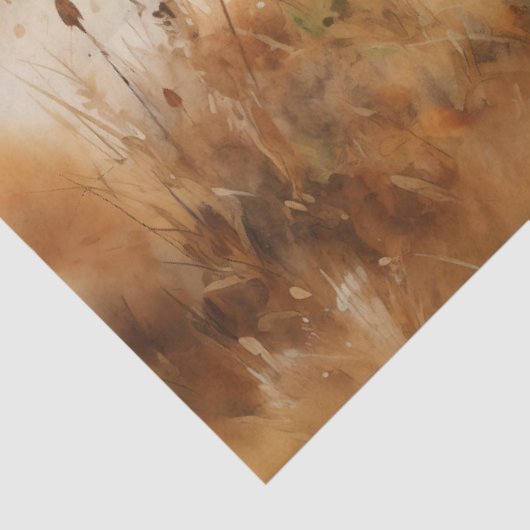 Bruin Paard Galloping Tissuepapier (Detail)