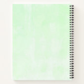  bruin paard lekt in gras notitieboek (Achterkant)