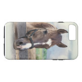 Bruin paard met Halter Case-Mate iPhone Case (Achterkant (Horizontaal))